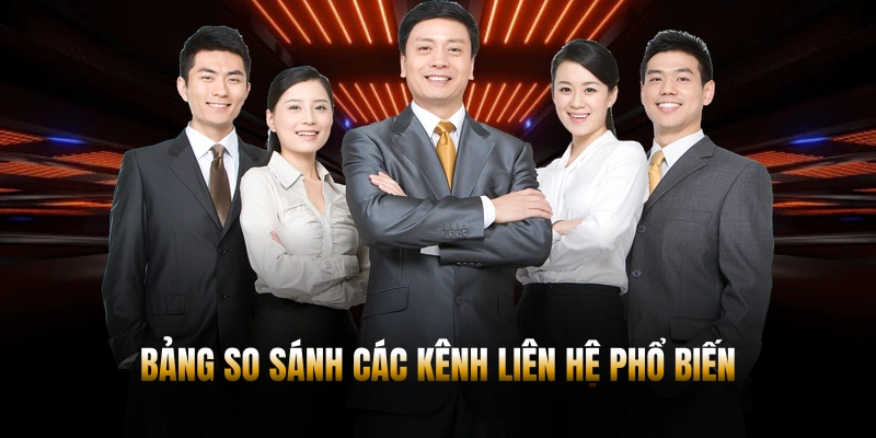 Bảng so sánh các kênh liên hệ PG88 phổ biến