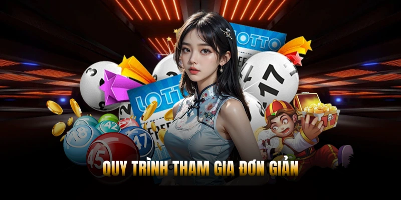 Quy trình tham gia xổ số PG88 đơn giản